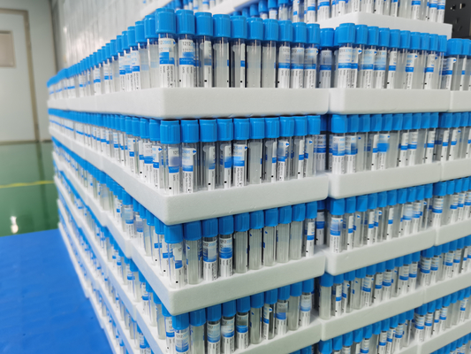 Tubes de coagulation de citrate de sodium bleu approuvées par la CE