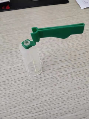 Le support de tube de sang du diamètre 20mm de sécurité a stérilisé le corps translucide de polypropylène