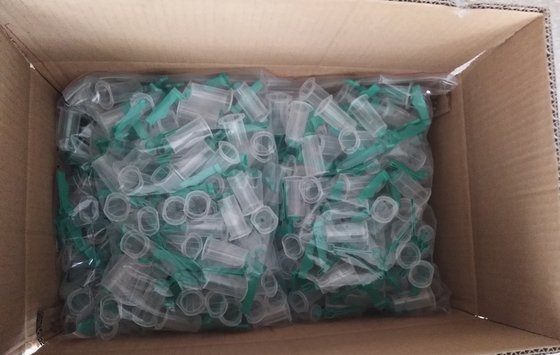 Le support de tube de sang du diamètre 20mm de sécurité a stérilisé le corps translucide de polypropylène