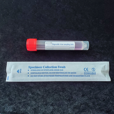 Le kit 10ml d'échantillonnage d'ODM Vtm d'OEM avec le tube à essai de Vtm de la solution 3ml a non inactivé