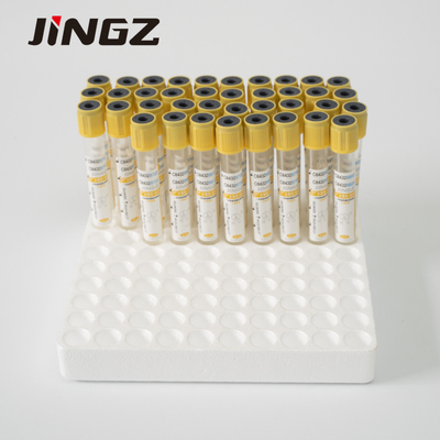 Tube supérieur jaune de ml SST du tube 5 de séparateur de sérum d'ANIMAL FAMILIER en verre pour l'hôpital