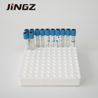 Tubes de citrate de sodium à 3,2% approuvés par la CE Tubes PT 2-10 ml Vacuum de prélèvement de sang
