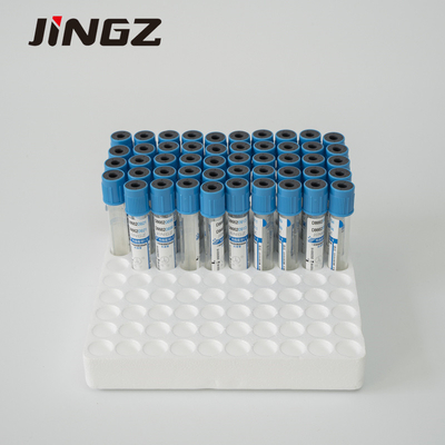 Bleu-clair coagulation du chapeau 9NC citrate 3,2% tubes à essai de prise de sang