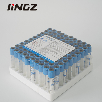 Bleu-clair coagulation du chapeau 9NC citrate 3,2% tubes à essai de prise de sang