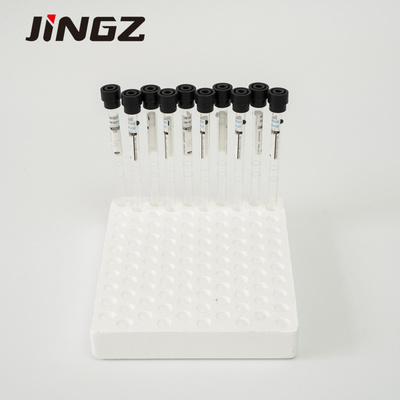Tube noir 8*120mm de collection de prise de sang du citrate sodique du tube 1.6ml d'esr 3,8%