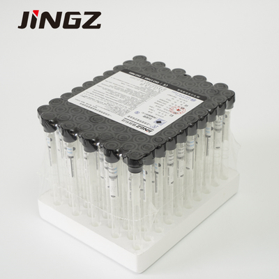 Noir en verre 3,8% citrate la longue esr fiole témoin du tube 8*120mm