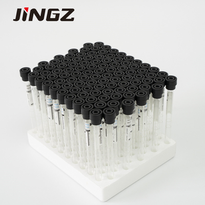 Tube noir 8*120mm de collection de prise de sang du citrate sodique du tube 1.6ml d'esr 3,8%