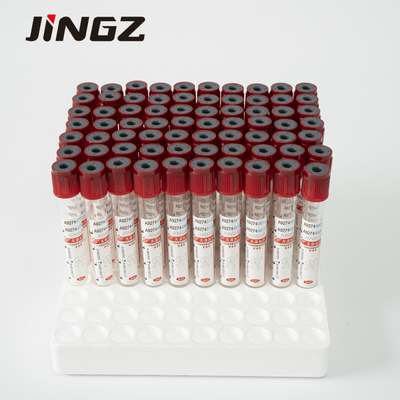 tube simple de collection de prise de sang de vide de tube de 16*100mm accordant Vacuum