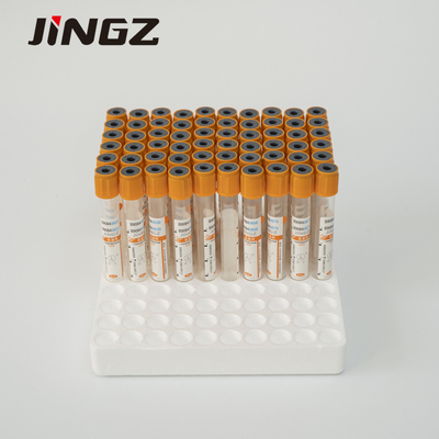 Tube 2ml-6ml de collection de prise de sang d'activateur de caillot de coagulant d'agrostide blanche