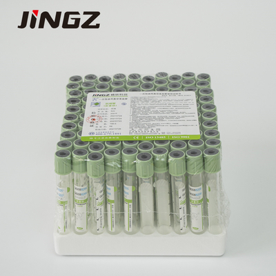 Tubes à essai de prise de sang de la bouteille de spécimen de sang d'héparine de sodium 13*75mm