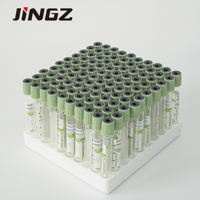 Héparine en plastique Vacuum du sodium 4ml du tube 13×75mm de collection de prise de sang