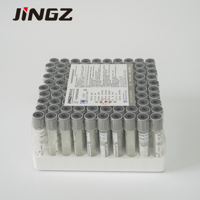 2ml CHOIENT l'anticoagulant 13*75mm de tubes de collection de Gray Sodium Fluoride In Blood