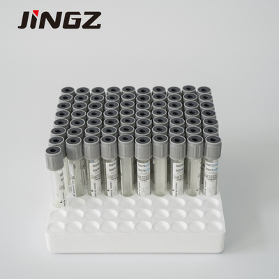 2ml CHOIENT l'anticoagulant 13*75mm de tubes de collection de Gray Sodium Fluoride In Blood
