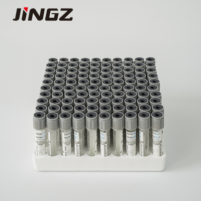 2ml CHOIENT l'anticoagulant 13*75mm de tubes de collection de Gray Sodium Fluoride In Blood