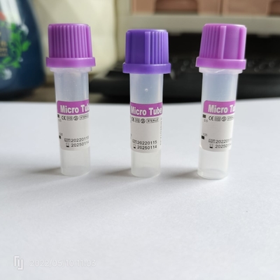 EDTA de stérilisation par radiation contenant les tubes pédiatriques de laboratoire des tubes 0.1ml