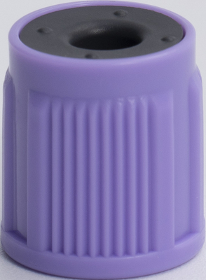 Les pièces durables de tube de collection de sang ont combiné des chapeaux de 16mm 13mm Vacuum