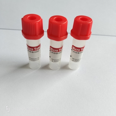 Tube micro pédiatrique 11*45mm de collection de sang de la CE ISO13485 pour le patient de Geriatriatric