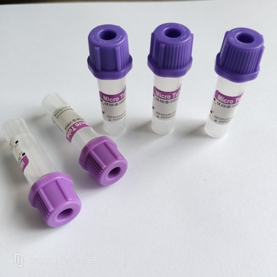 EDTA de stérilisation par radiation contenant les tubes pédiatriques de laboratoire des tubes 0.1ml