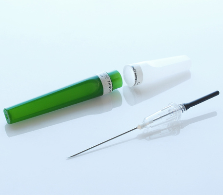 stylo d'aiguille de collection de sang du vert 21G
