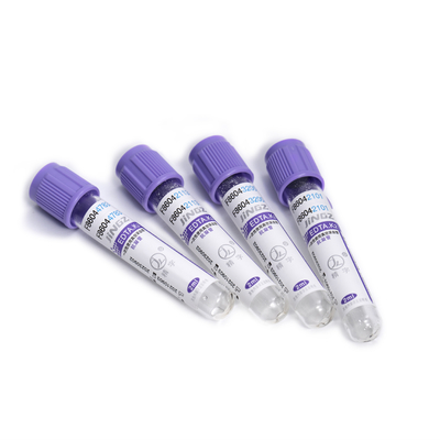 Tubes de collection de sang de l'EDTA K3 du tube 8ml-10ml d'EDTA de Mark Lavender Top de la CE