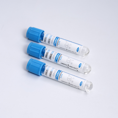 Tubes médicales de citrate de sodium essentielles à la recherche en laboratoire