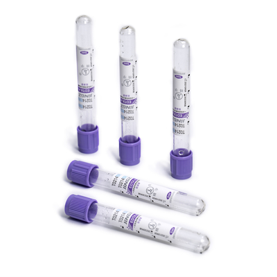 Tubes de collection de sang de vide d'EDTA de l'EDTA K2 Vacuum d'anticoagulant 13*100mm