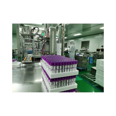 Verre des fioles 3ml 13*75mm de prise de sang de l'EDTA K3 de tube électronique avec la marque d'OEM