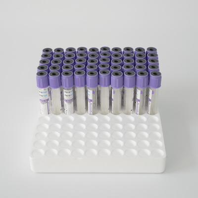Singel utilisent la fiole pourpre de sang de tube de collection de sang d'EDTA de 3ml K3