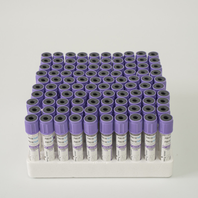 Tube d'EDTA de JINGZ 0.5ml-10ml K2 pour le vide d'analyse de sang selon l'altitude