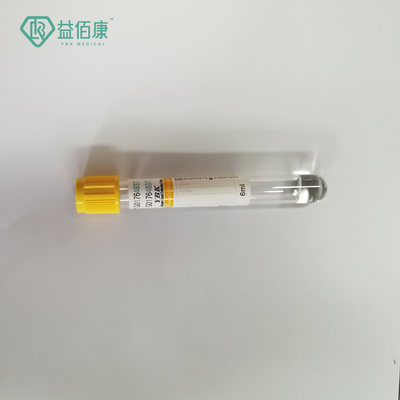 Tube micro de collection de sang de l'EDTA K3 de JINGZ 0.25ml-10ml avec les chapeaux de code à couleurs