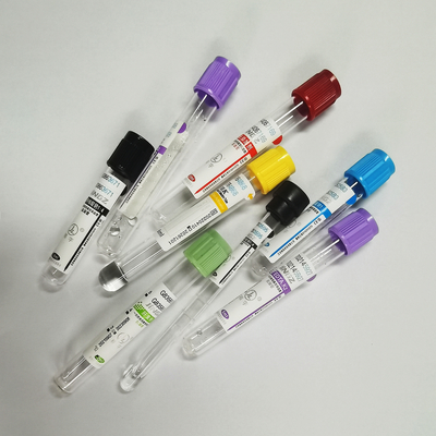 Tube d'EDTA de JINGZ 0.5ml-10ml K2 pour le vide d'analyse de sang selon l'altitude