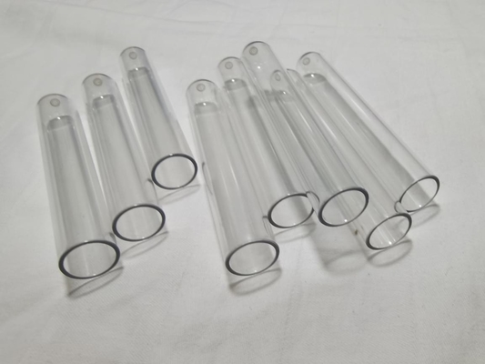 Tube PET pour tubes à essai sanguin 13*75mm 13*75mm 16*100mm Tube à essai transparent