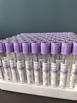 Tube de prélèvement de sang médical à capuche supérieure violette Type 1ml-10ml