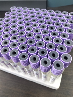 Tube de prélèvement de sang médical à capuche supérieure violette Type 1ml-10ml