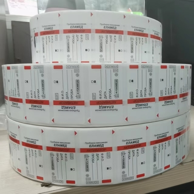 Étiquette adhésive imperméable imprimée sur mesure pour l'étanchéité et l'emballage des cartons
