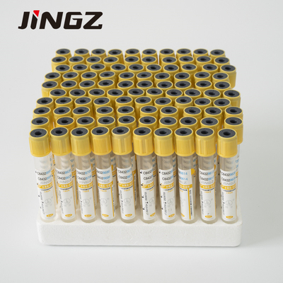 Vente à chaud de l'usine Activateur de coagulation par gel à capuche jaune Tubes de collecte de sang Tubes anticoagulantes SST