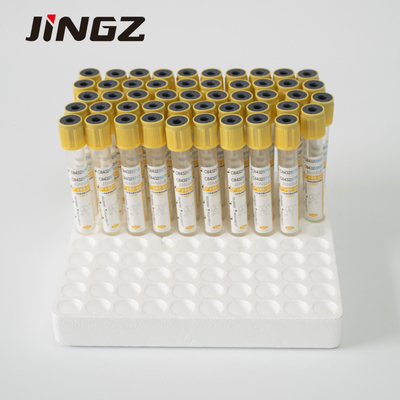 Vente à chaud de l'usine Activateur de coagulation par gel à capuche jaune Tubes de collecte de sang Tubes anticoagulantes SST