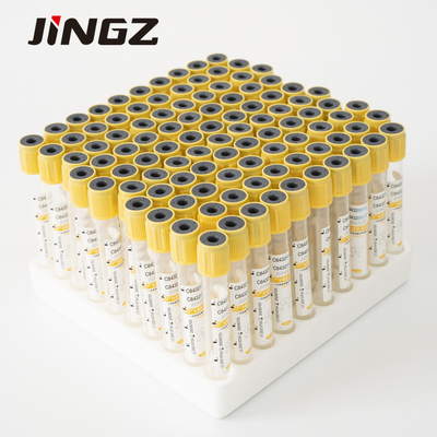 Tubes activatrices de caillots de gel médical en verre / PET Vauum Tubes de prélèvement de sang 2 ml-10 ml