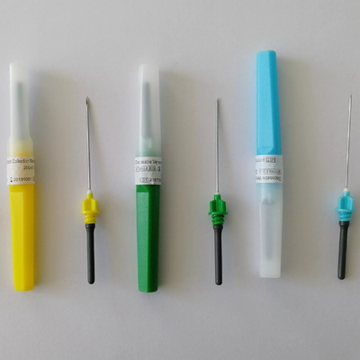 Aiguille de prélèvement de sang à usage unique en acier inoxydable 20-23g