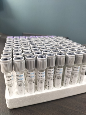 Tube à glucose à capuche grise 2 ml-10 ml pour le prélèvement sanguin médical