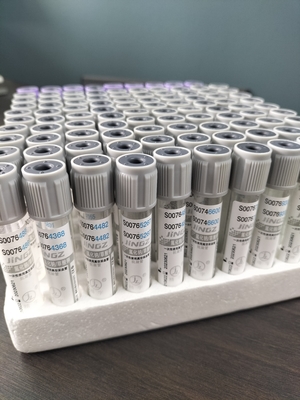 Tube à glucose à capuche grise 2 ml-10 ml pour le prélèvement sanguin médical