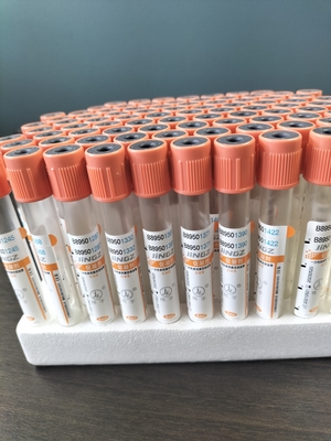 2 ml à 10 ml de tube activateur de caillot pour tube d'essai de prélèvement de sang médical