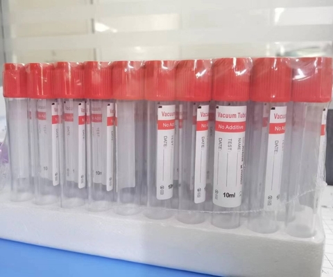 16*100mm 10ml Tuyaux sans dépendance Tuyaux de test sanguin sous vide