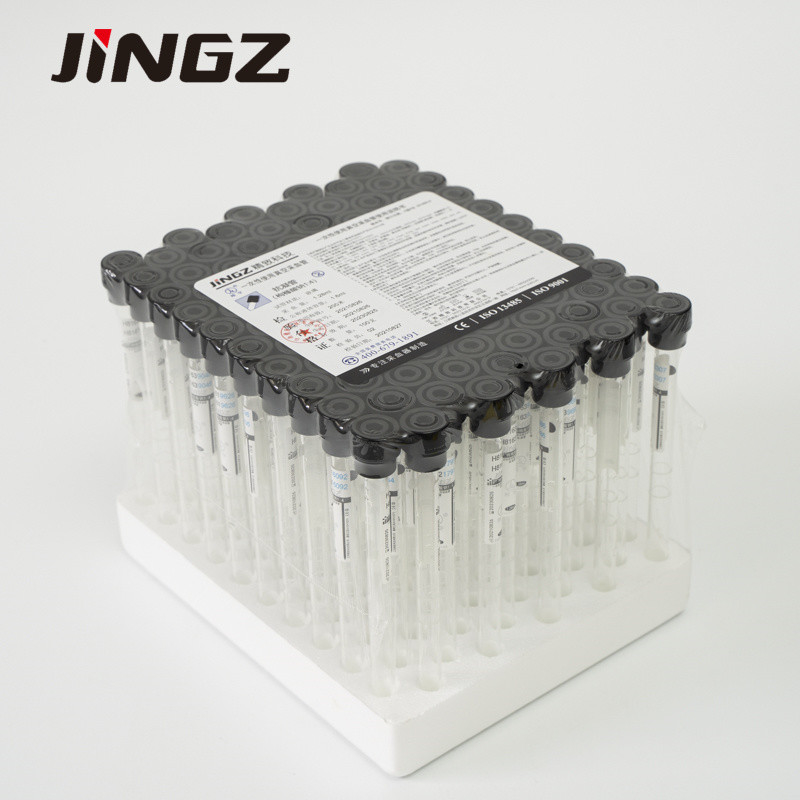 Détection 1.6ml 8*120mm des tubes esr de collection de sang de citrate sodique en verre 3,8%