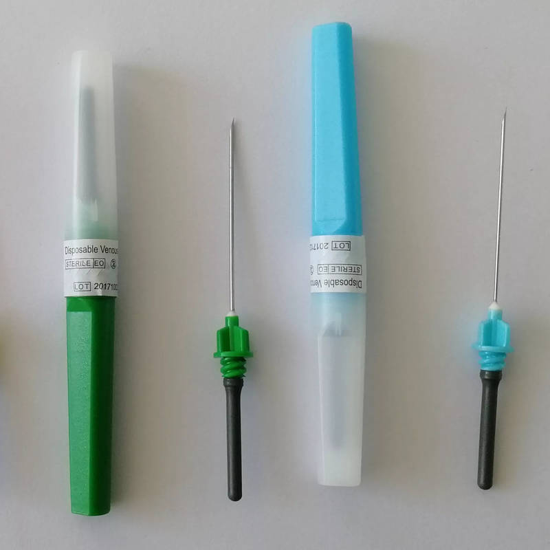 Steriled bleu Pen Type Blood Collection Needle 23G pour les échantillons multiples