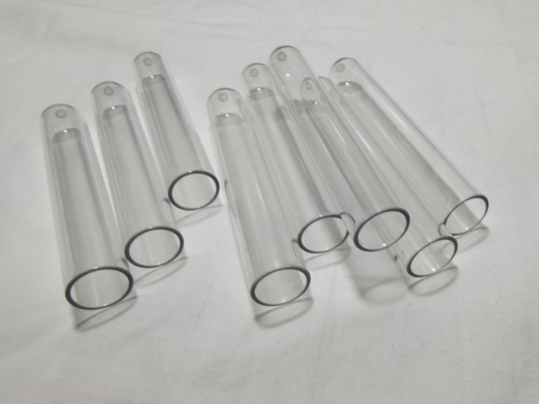Tube PET pour tubes à essai sanguin 13*75mm 13*75mm 16*100mm Tube à essai transparent